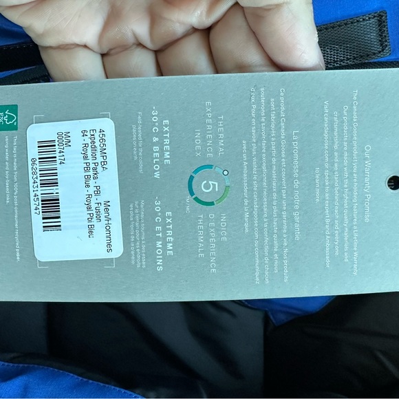 Canada Goose Expedition PBI Blue - Picture 3 of 16